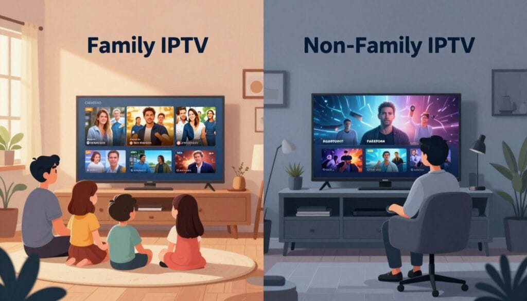 IPTV غير عائلي